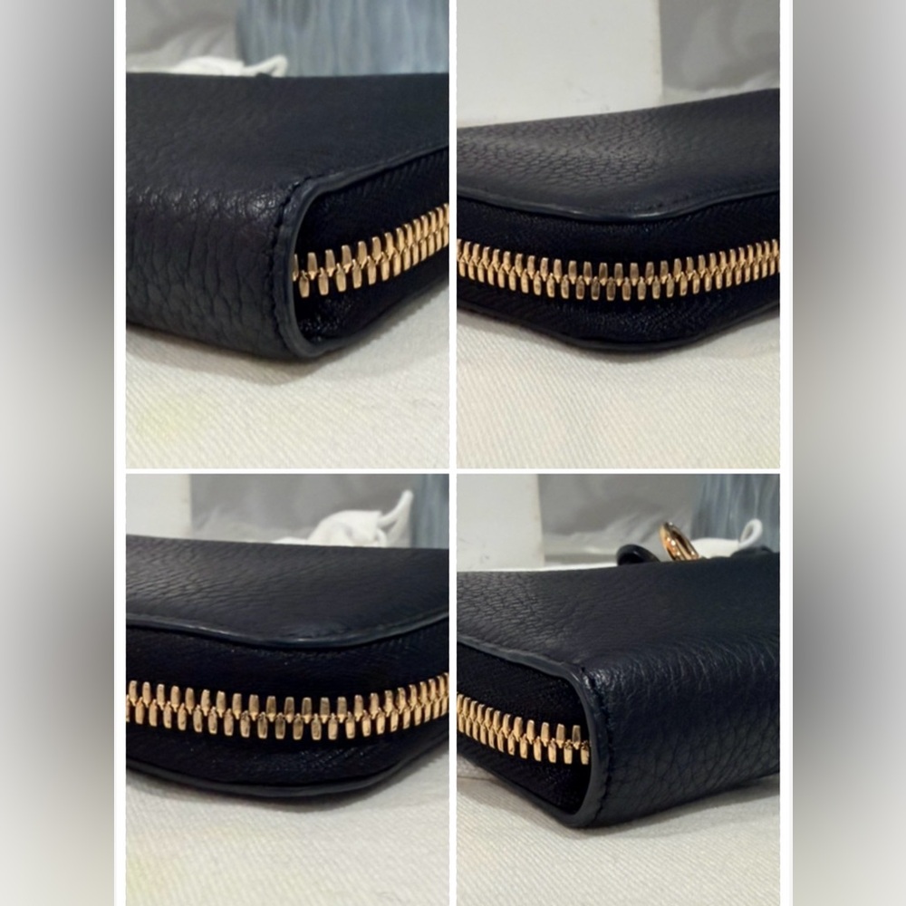 Chloè Alphabet Grained Leather Zippy Wallet - Picture 16 of 16